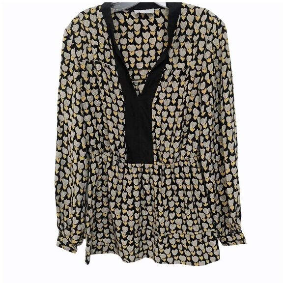 FARHI BOUSE, TUNIC/PEPLUM STYLE Size S - Picture 2 of 6